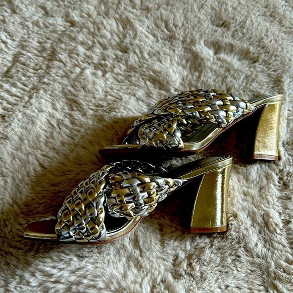 Anne Klein Metallic Sandals - Picture 1 of 1